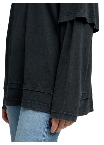 Replay OVERSIZE MAJICA S DVOSTRUKIM RUKAVIMA - 7