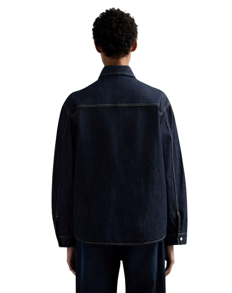 Replay OVERSIZED INDIGO DENIM KOŠULJA - 3