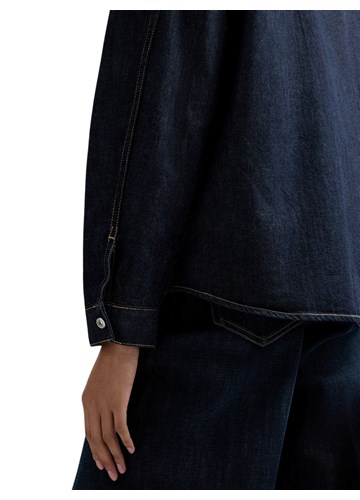 Replay OVERSIZED INDIGO DENIM KOŠULJA - 7