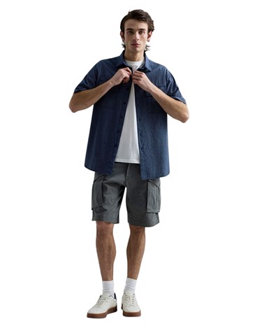 Replay pamučna košulja s mikro kockicama