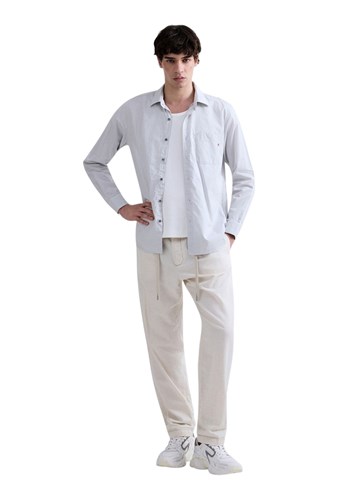 Replay PAMUČNA KOŠULJA S MIKRO UZORKOM - 1