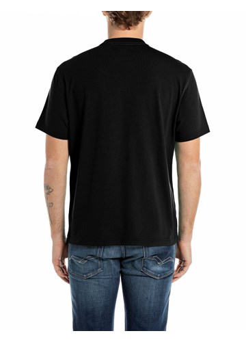 Replay PAMUČNA MAJICA S GRAFIKOM I NATPISOM - 2