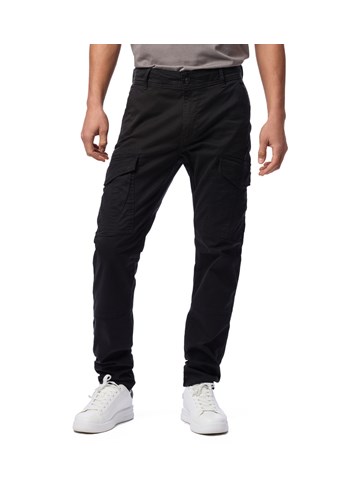 Replay PAMUČNE CARGO HLAČE U CRNOJ BOJI  - 2