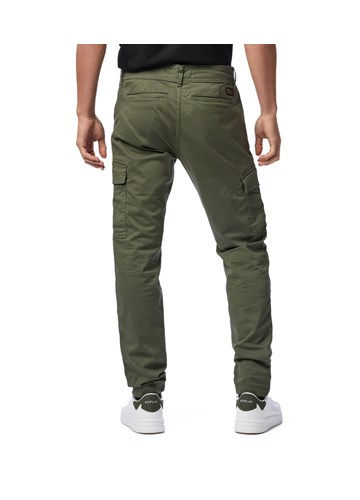 Replay PAMUČNE CARGO HLAČE U ZELENOJ BOJI - 4