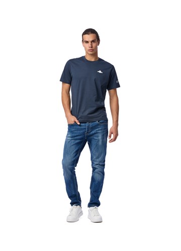 Replay PLAVA MAJICA S MINI REPLAY ARCHIVE LOGOTIPOM - 1