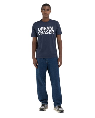 Replay plava majica s dream chaser natpisom