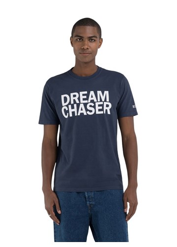Replay PLAVA MAJICA S DREAM CHASER NATPISOM - 3