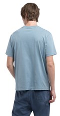 PLAVA MAJICA S PRINTOM REPLAY DENIM GOODS - 3