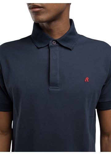 Replay PLAVA POLO MAJICA REGULARNOG KROJA - 3