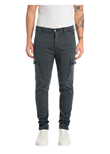 Replay SIVOPLAVE JAAN SLIM FIT CARGO JEANS M9649E 8366197 - 1