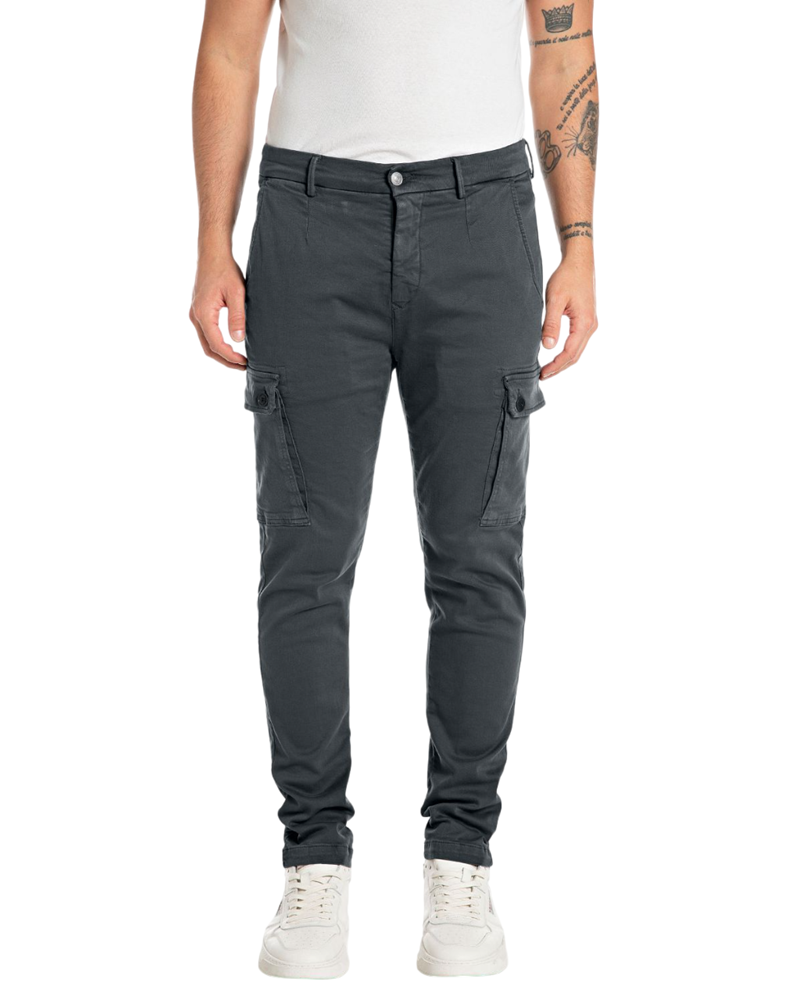 Replay SIVOPLAVE JAAN SLIM FIT CARGO JEANS M9649E 8366197 - 1