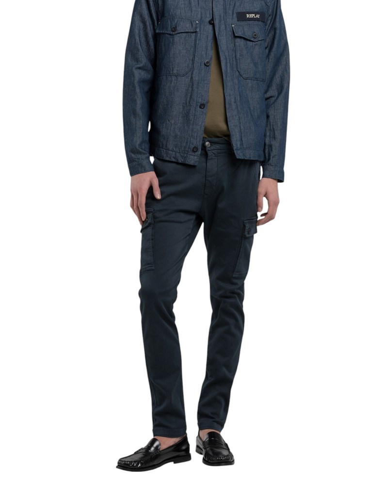 Replay PLAVE JAAN SLIM FIT CARGO JEANS M9649E 8366197 - 3