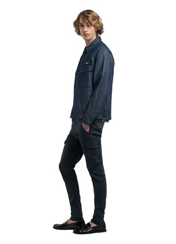 Replay PLAVE JAAN SLIM FIT CARGO JEANS M9649E 8366197 - 5