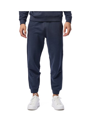 Replay PLAVI PAMUČNI DONJI DIO TRENIRKE S LOGOTIP ETIKETOM - 2