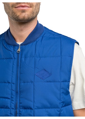 Replay PLAVI PRSLUK OD RECIKLIRANOG RIPSTOP MATERIJALA - 3