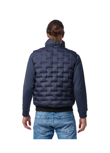 Replay PLAVI PRSLUK S VISOKIM OVRATNIKOM I PROŠIVIMA - 4