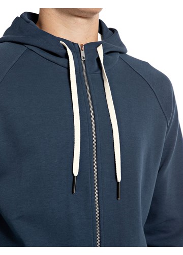 Replay PLAVI SARTORIALE SWEATSHIRT S DUPLIM ZATVARAČEM  - 3