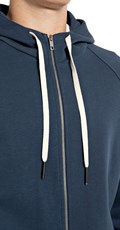 PLAVI SARTORIALE SWEATSHIRT S DUPLIM ZATVARAČEM  - 3