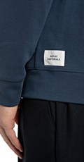 PLAVI SARTORIALE SWEATSHIRT S DUPLIM ZATVARAČEM  - 5