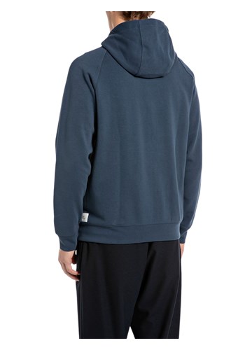 Replay PLAVI SARTORIALE SWEATSHIRT S DUPLIM ZATVARAČEM  - 2