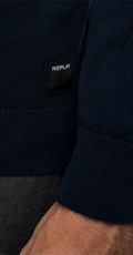 PLAVI DŽEMPER OD HYPERFLEX PAMUKA - 4