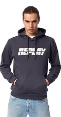 PLAVI HOODIE S BOLD REPLAY NATPISOM - 2