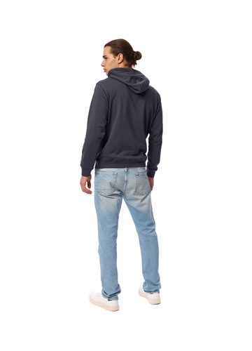 Replay PLAVI HOODIE S BOLD REPLAY NATPISOM - 4