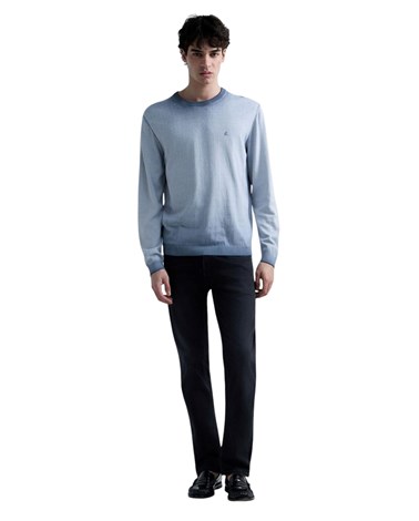 Replay plavi pulover s ombre efektom