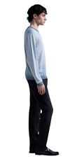 PLAVI PULOVER S OMBRE EFEKTOM - 4