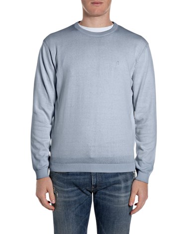 Replay plavi pulover s ombre efektom