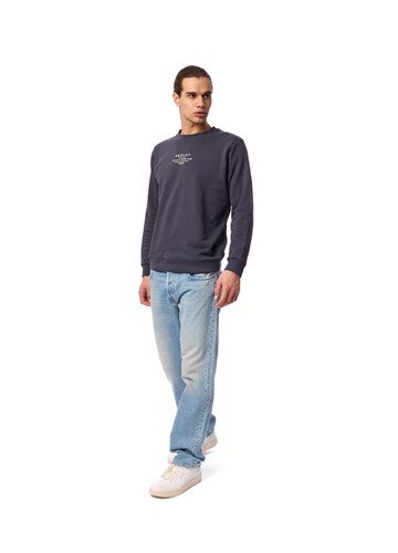 Replay PLAVI SWEATSHIRT S MINI REPLAY ORIGINAL PRINTOM  - 1