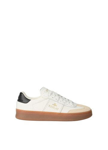 Replay PLAYME MELT BIJELE KOŽNE TENISICE - 1