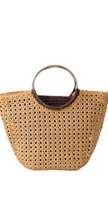 PLETENA TORBA S OKRUGLOM RUČKOM - 2