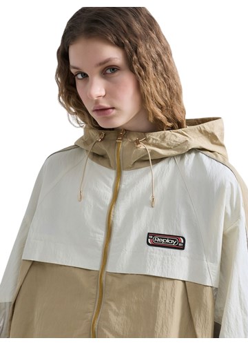 Replay PREDIMENZIONIRANA JAKNA OD ZGUŽVANOG NAJLONA - 5