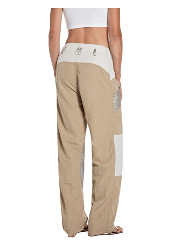 Replay PREDIMENZIONIRANE HLAČE OD ZGUŽVANOG NAJLONA - 2