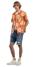RBJ.981 TAPERED FIT KRATKE JEANS HLAČE MA981Q 141860R - 1