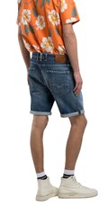RBJ.981 TAPERED FIT KRATKE JEANS HLAČE MA981Q 141860R - 3