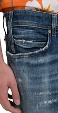 RBJ.981 TAPERED FIT KRATKE JEANS HLAČE MA981Q 141860R - 6