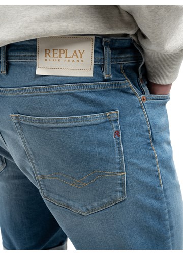 Replay RBJ.981 TAPERED FIT KRATKE JEANS HLAČE MA981Y 573 844 - 7