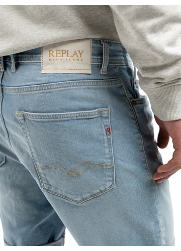 Replay RBJ.981 TAPERED FIT KRATKE JEANS HLAČE MA981Y 573 846 - 7
