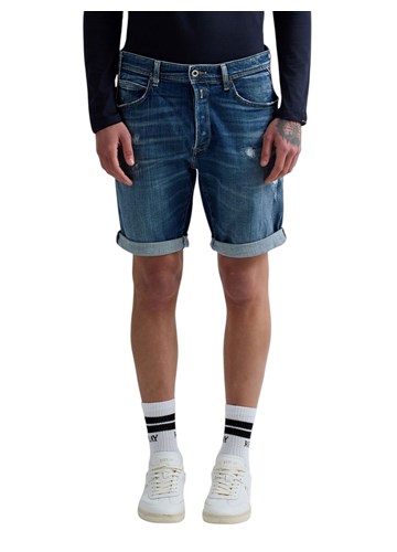 Replay RBJ.981 TAPERED FIT KRATKE JEANS HLAČE MA981Q 141 102 - 2