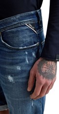 RBJ.981 TAPERED FIT KRATKE JEANS HLAČE MA981Q 141 102 - 5