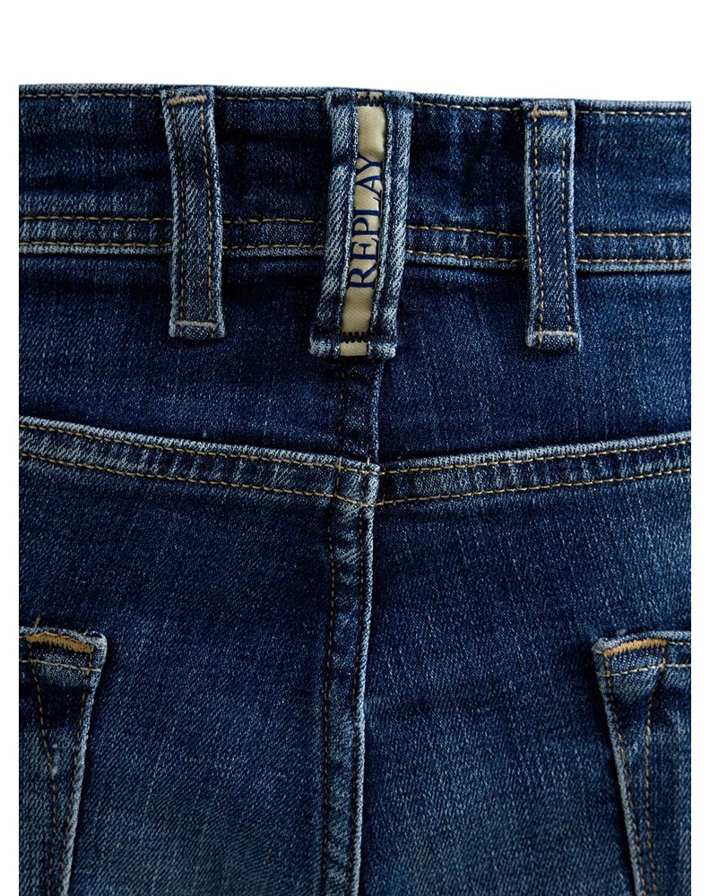 Replay RBJ.981 TAPERED FIT KRATKE JEANS HLAČE MA981Q 141 102 - 7