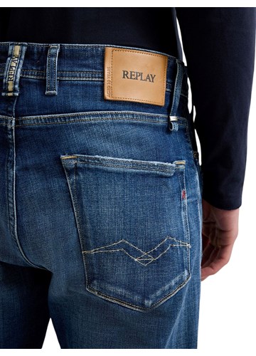 Replay RBJ.981 TAPERED FIT KRATKE JEANS HLAČE MA981Q 141 102 - 6