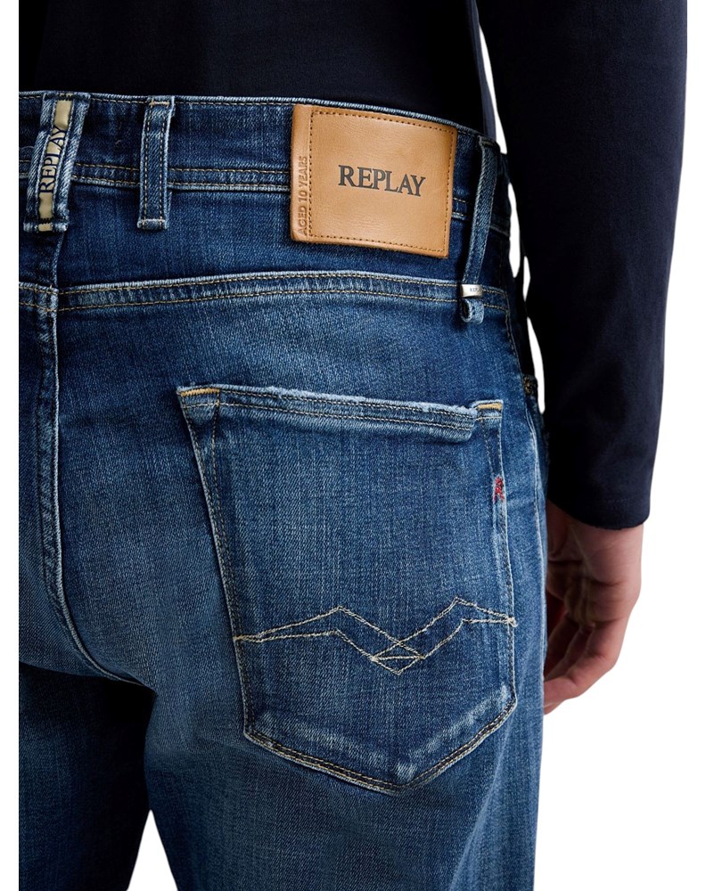 Replay RBJ.981 TAPERED FIT KRATKE JEANS HLAČE MA981Q 141 102 - 6