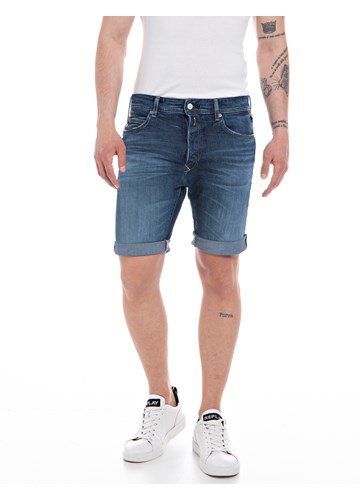 Replay RBJ901TAPERED FIT KRATKE HLAČE MA981Y 573 600 - 1