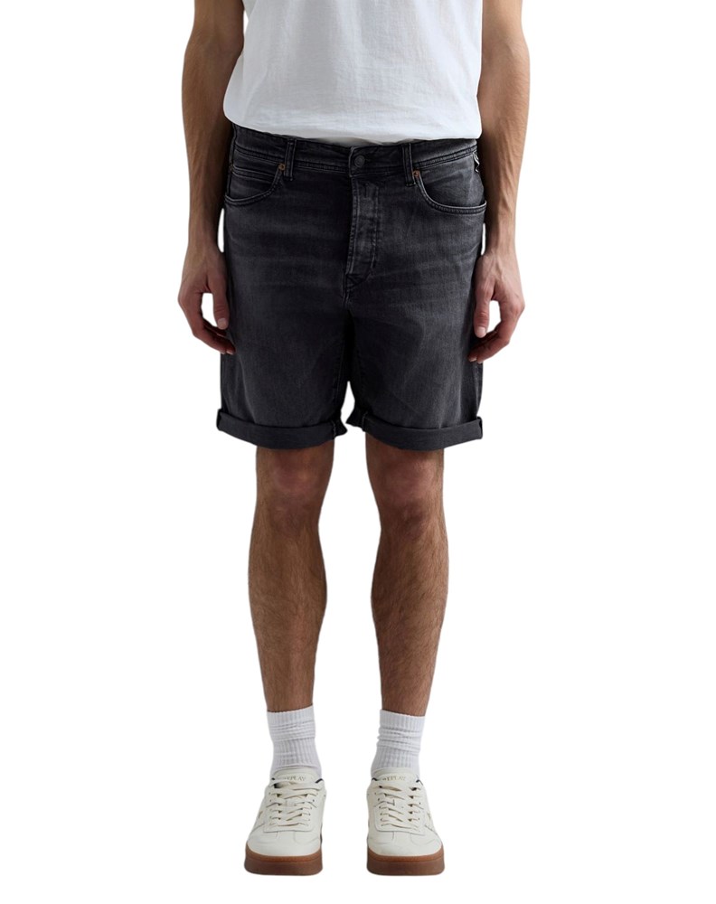 Replay RBJ981 TAPERED FIT KRATKE JEANS HLAČE MA981Y 573B116 - 2