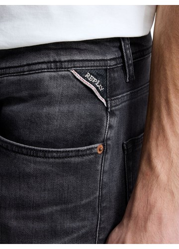 Replay RBJ981 TAPERED FIT KRATKE JEANS HLAČE MA981Y 573B116 - 5