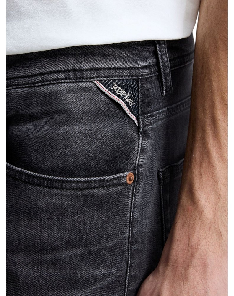 Replay RBJ981 TAPERED FIT KRATKE JEANS HLAČE MA981Y 573B116 - 5