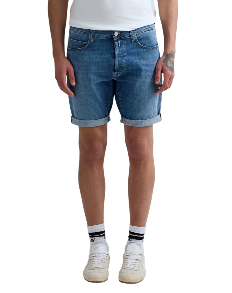 Replay RBJ.981 TAPERED FIT KRATKE JEANS HLAČE MA981Y 685 194 - 2